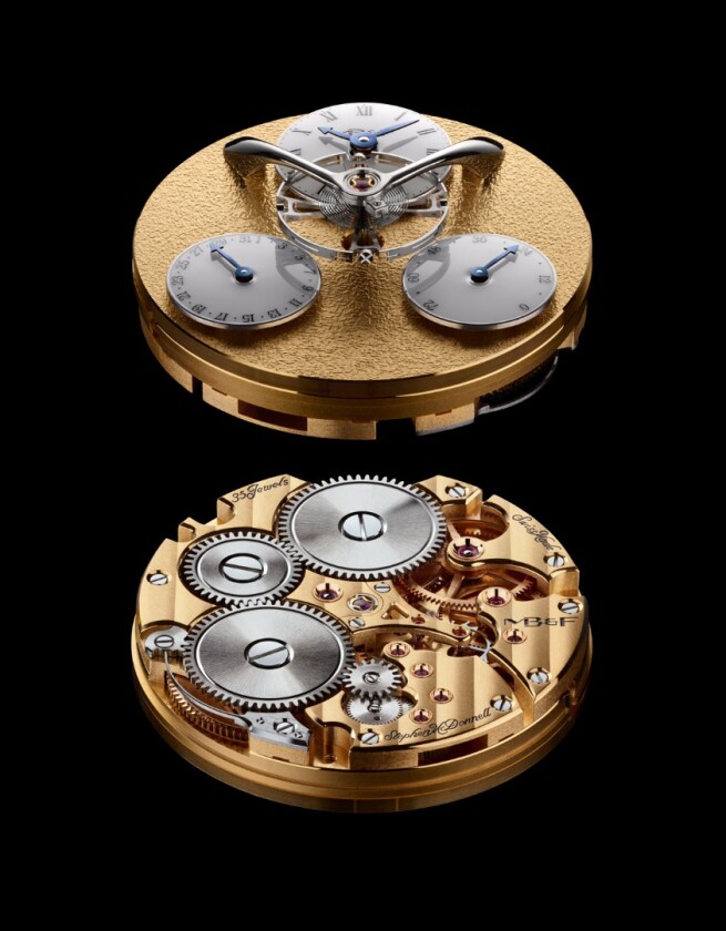 The movement of the Legacy Machine Split Escapement