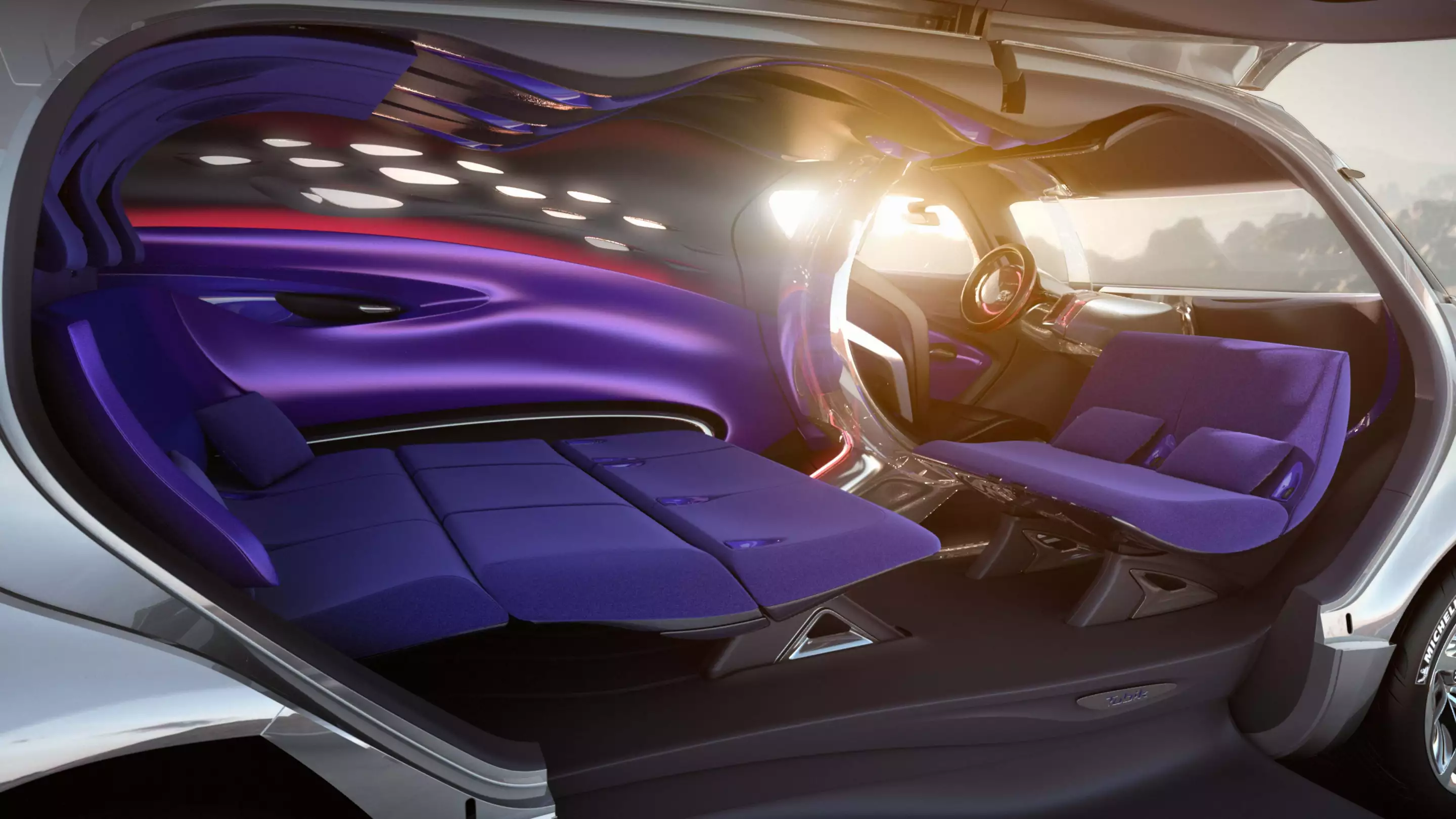 The Citroen Tubik's interior