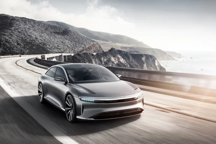 The new Lucid Air is expected to go into production in 2018
