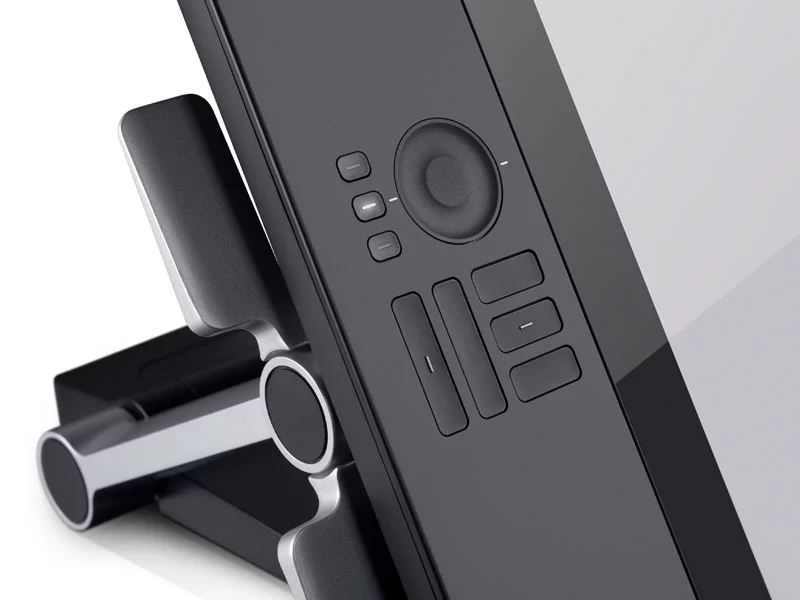 There are 10 customizable ExpressKeys (five on each side of the tablet) which can be set for application-specific shortcuts