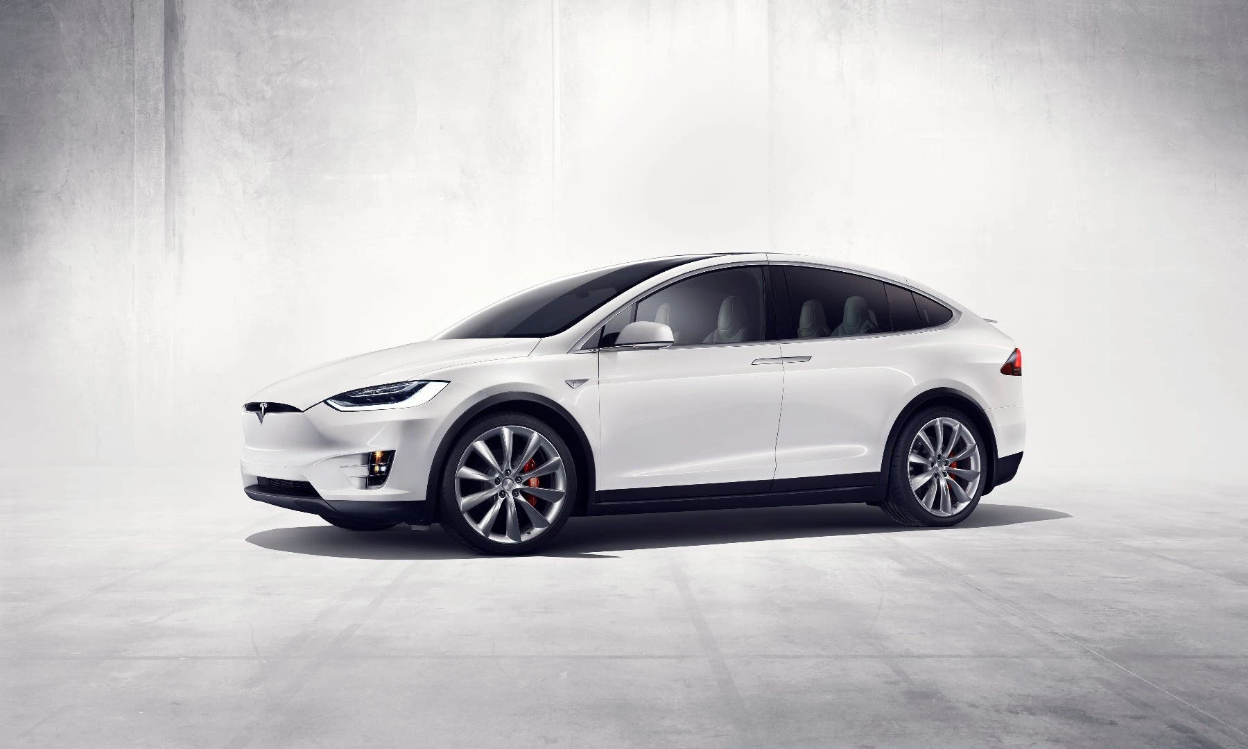 The Tesla Model X comes with all the hardware necessary for semi-autonomous driving, and can be remotely updated