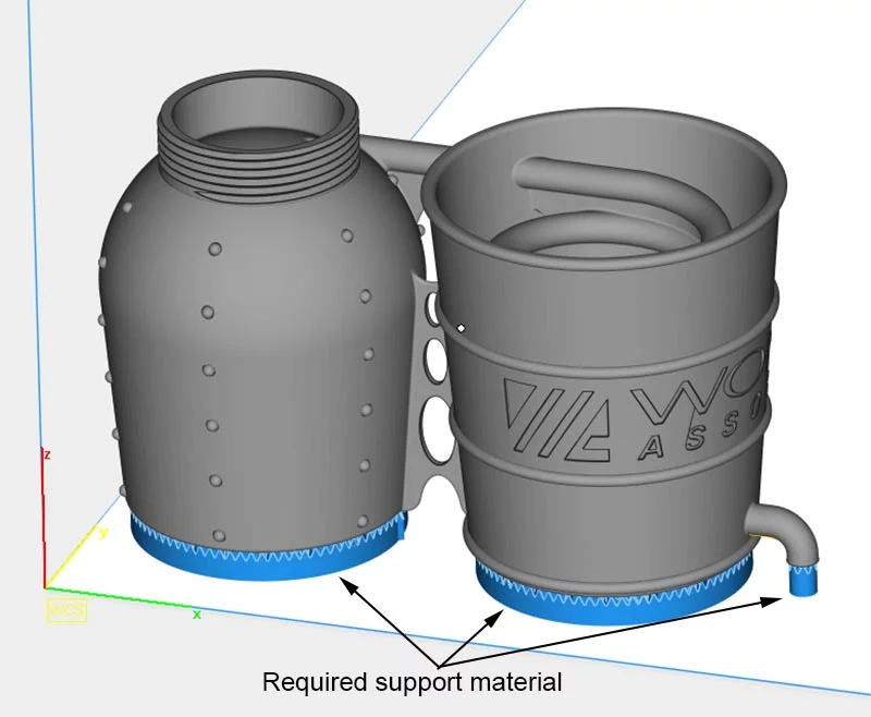 At the end of the printing process, the aluminum iStill just need to be removed from the base plate