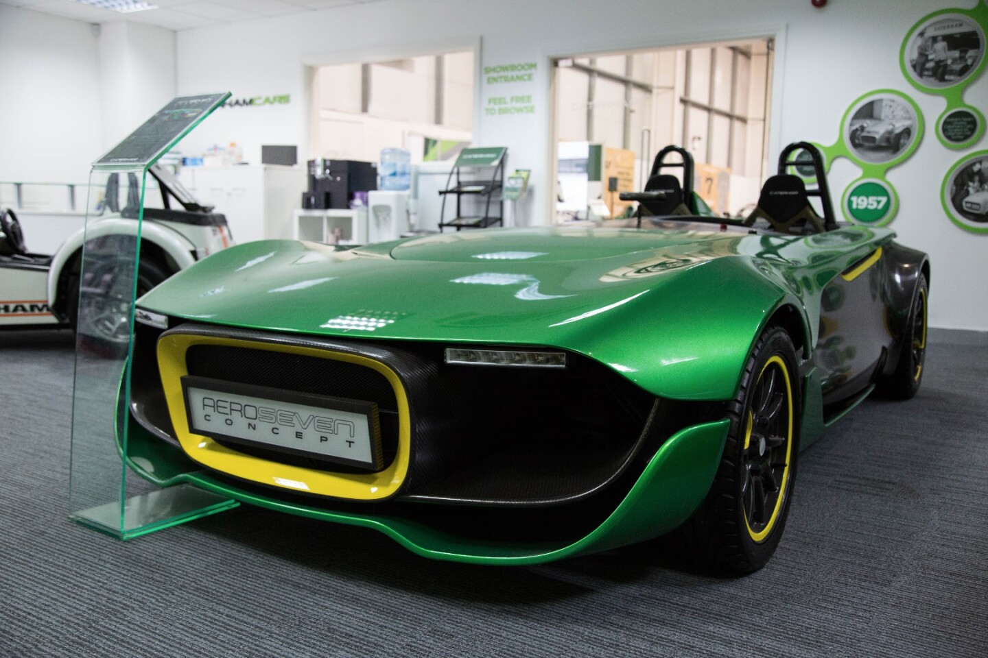 The Aero Seven concept was conceived to show off what Caterham could do - but never made it to production