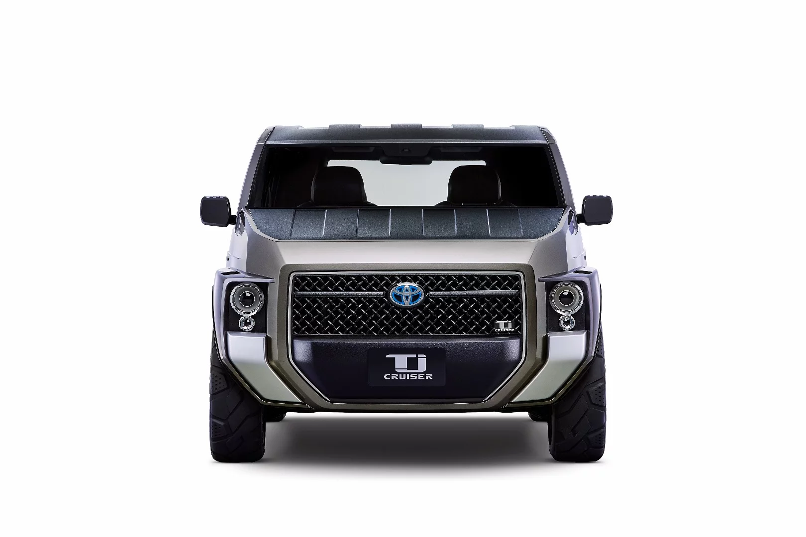 The Toyota Tj Cruiser looks mean and off-roady