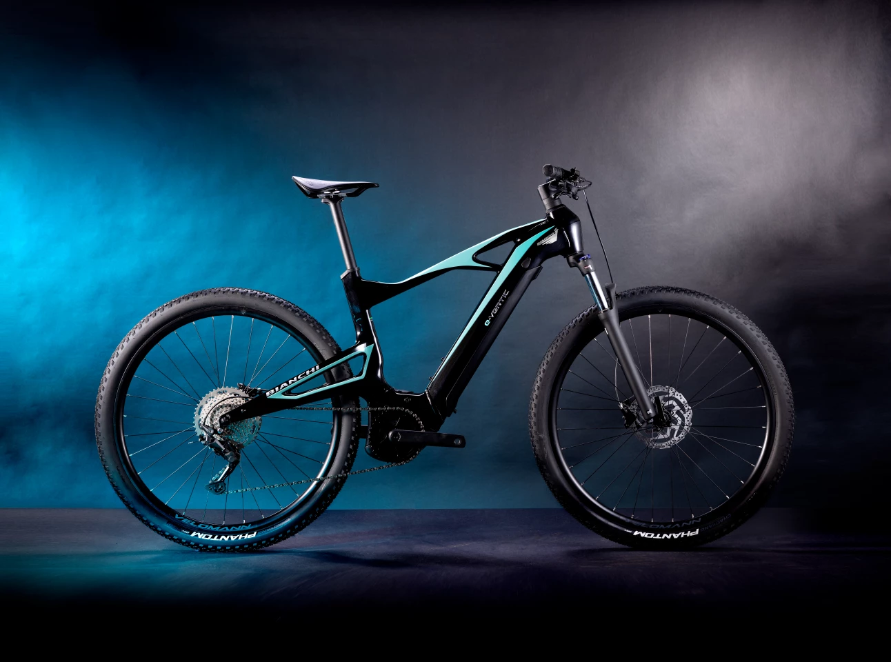 Bianchi switches things up again for the X-Type eMTB, which is built around a hardtail aluminum frame