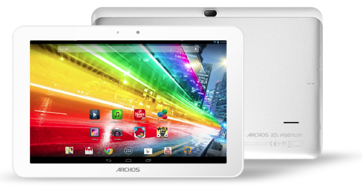 Archos Relaunches Platinum Series Tablets