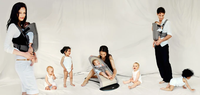 Baby Bjorn organic baby range of products are machine washable
