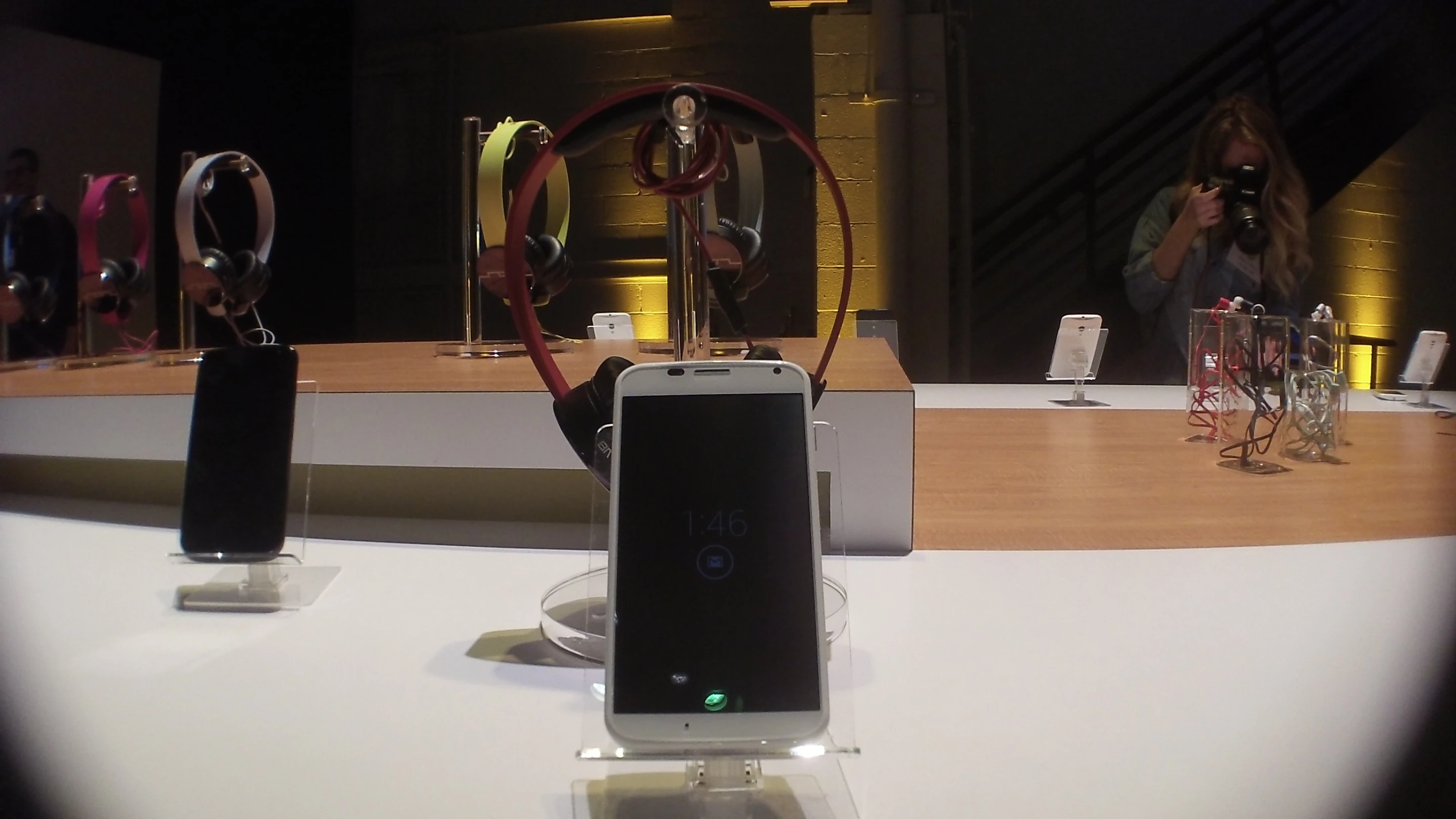 Moto X and matching headphones from Sol Republic