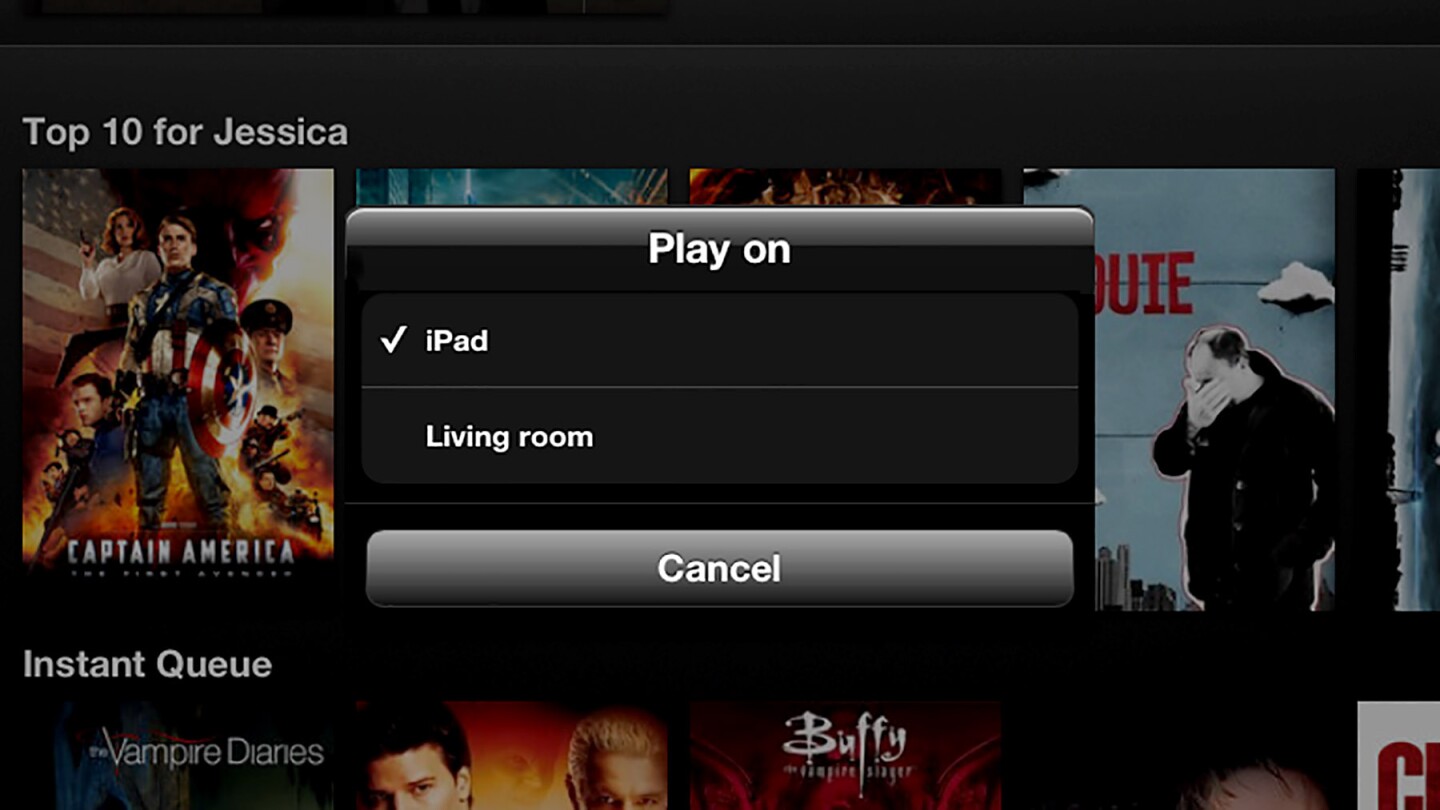 You can even cast from your iPhone or iPad, using the YouTube or Netflix apps