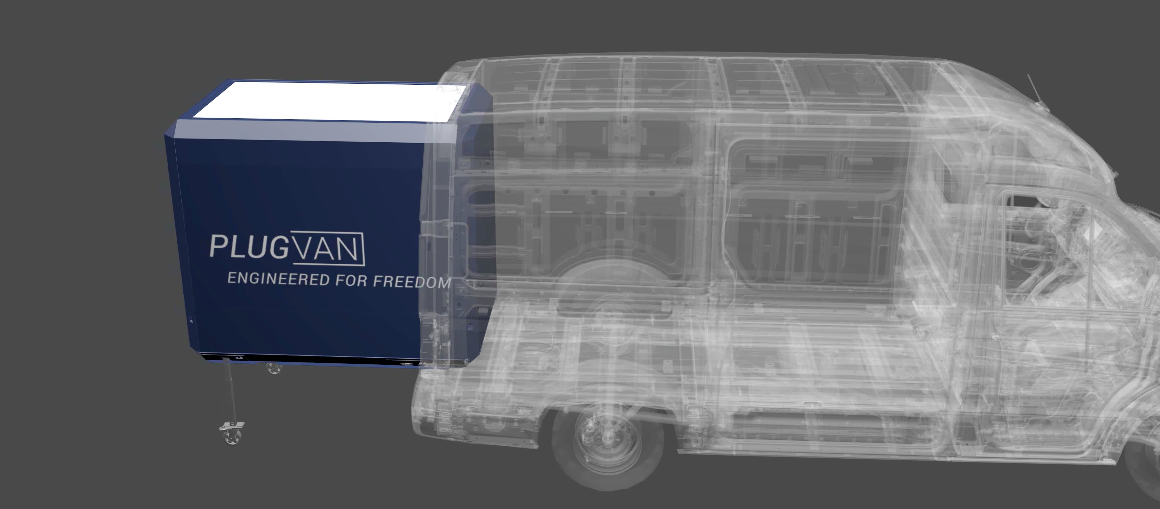 PlugVan installation animation