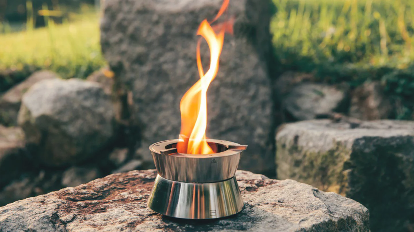 Ember is designed to work with solid fuel rather than gas