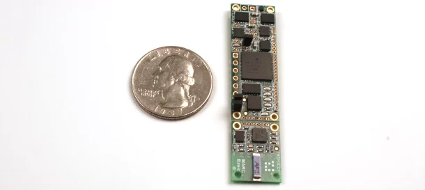 The MARC-Basic flight computer used in the Alpha and Delta models