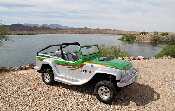 Right front view of the Panther (Photo: WaterCar)