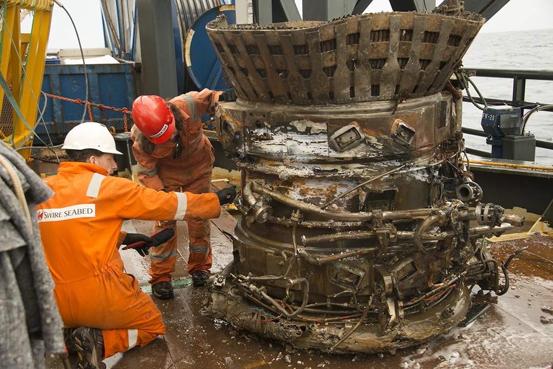 F-1 thrust chamber