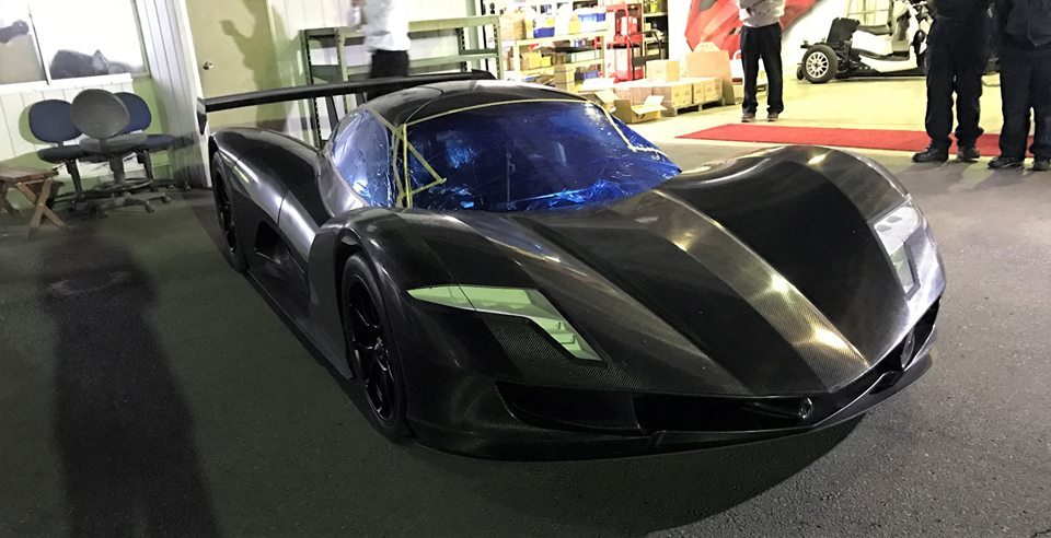 Aspark Owl: carbon body prototype
