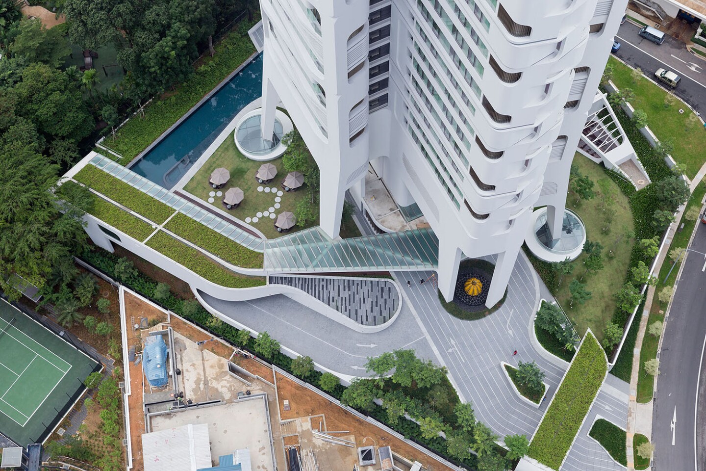 Ardmore Residence, Singapore, by UNStudio (Photo: Iwan Baan ©)