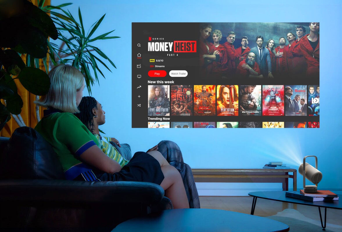 Portable GTV projector aims to make first-time projection joyful