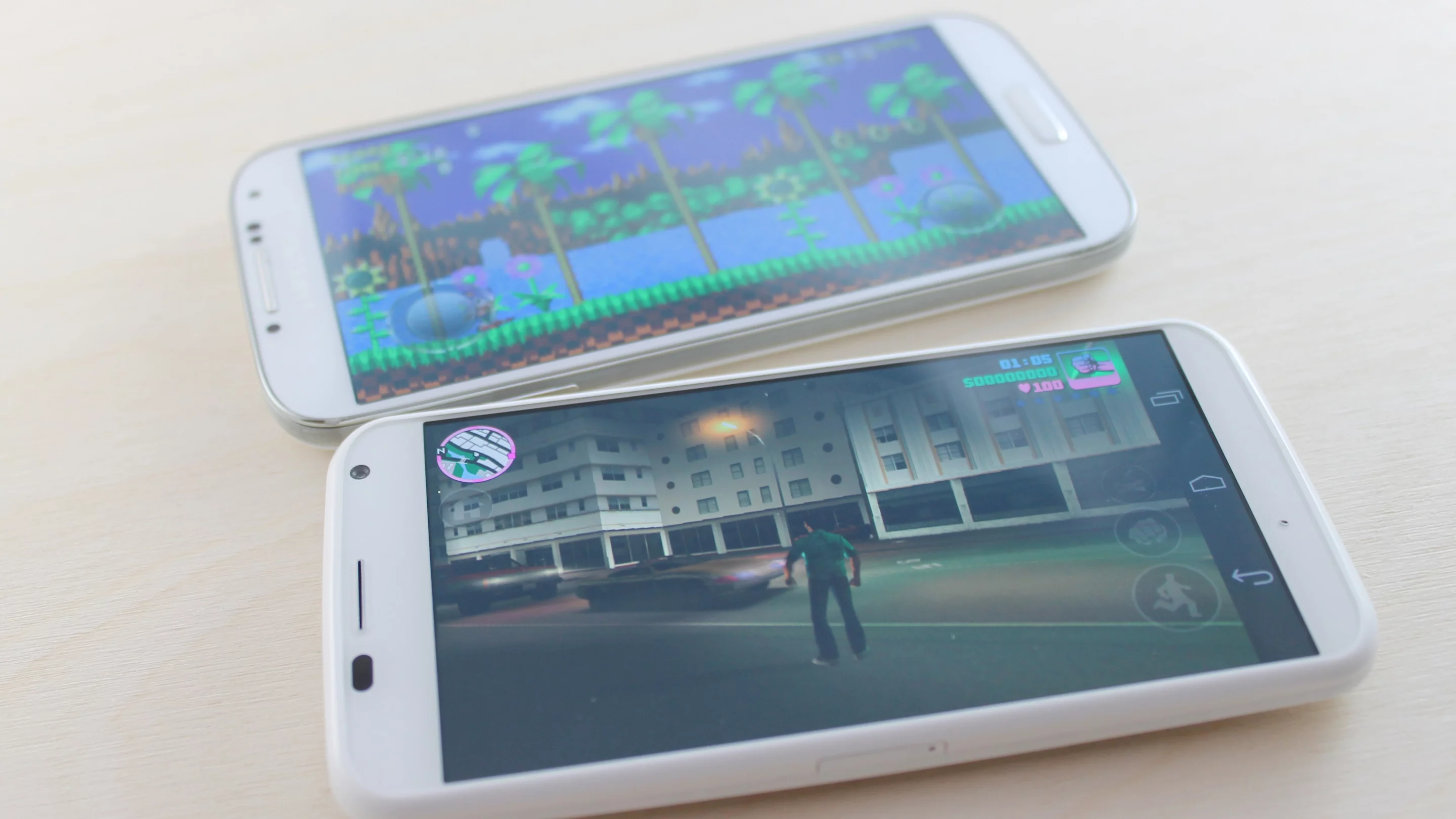 Each phone blew through every game we threw at it