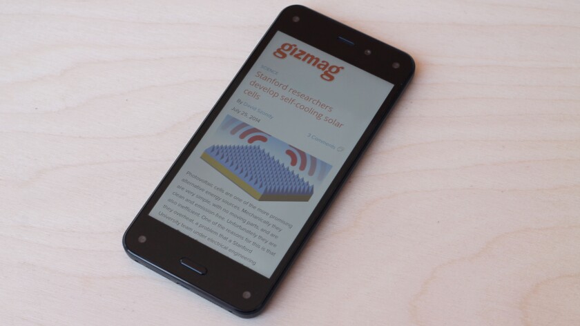 At least you can read Gizmag on it, via Amazon's Silk web browser