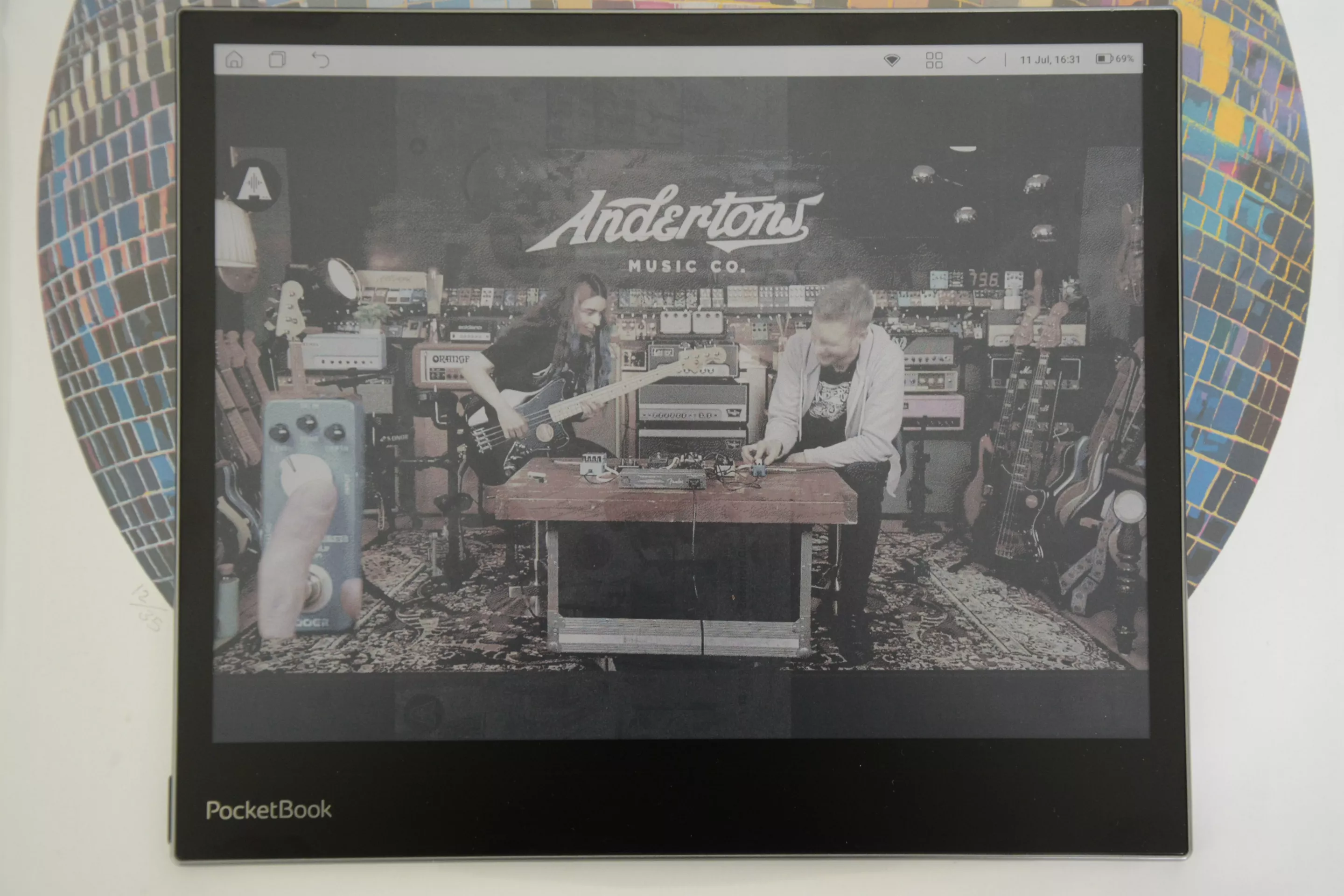 You can watch YouTube videos, though the quality of the visuals is not great