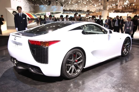 The Lexus LFA at the Tokyo Motor Show 2009