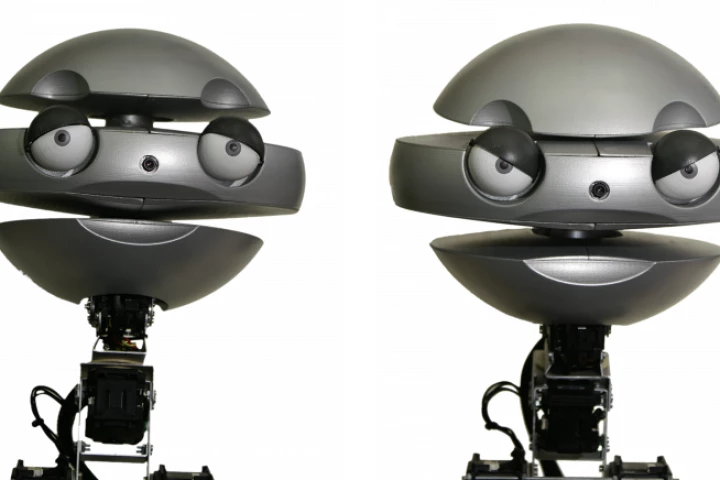 EMYS (EMotive headY System) attempts to convey emotions via facial expressions much like we humans do