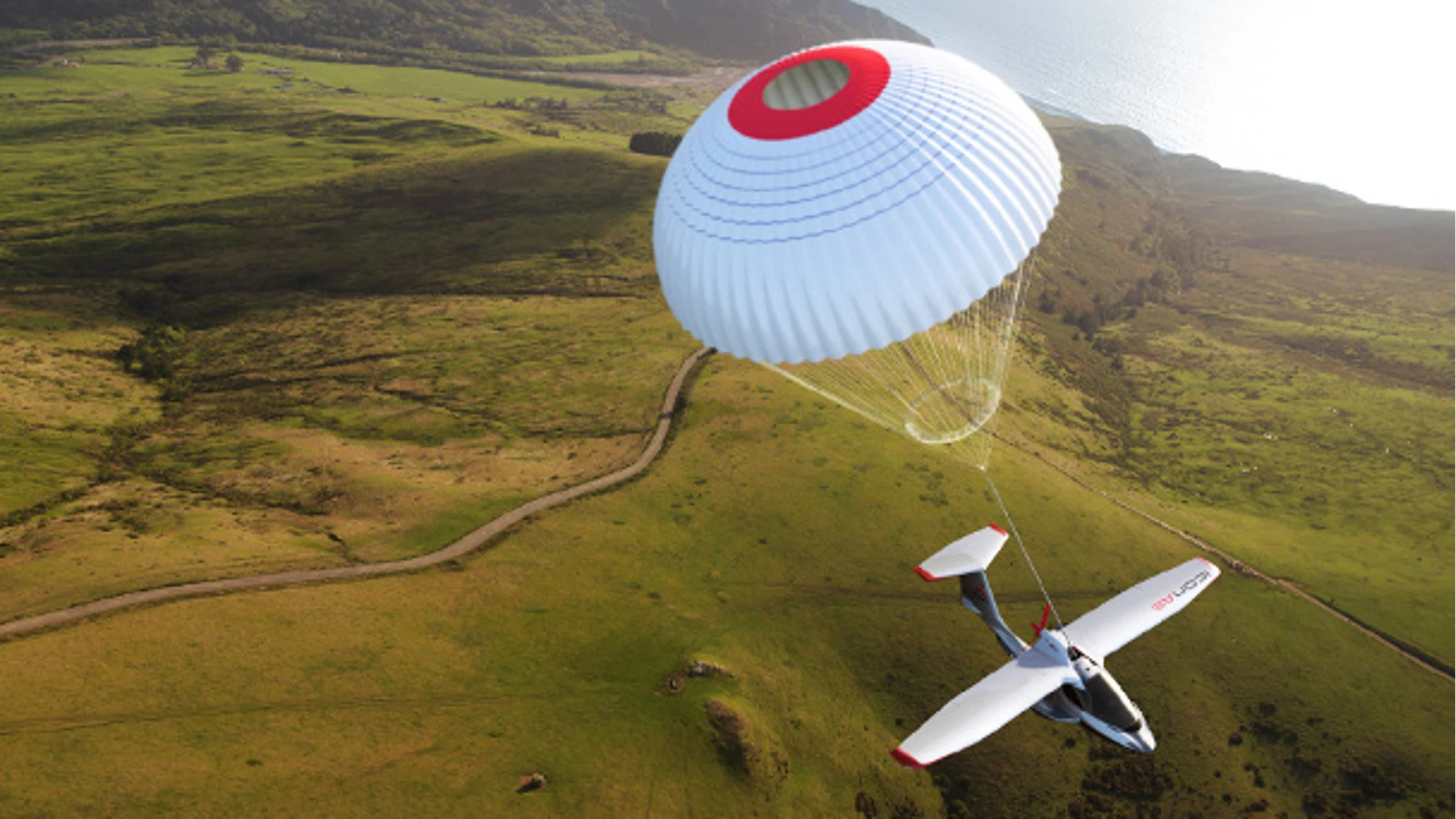 The ICON A5 has an optional complete plane parachute