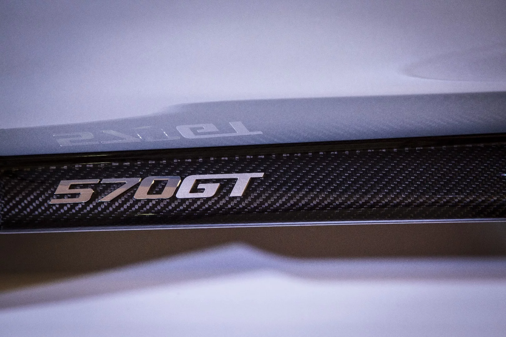 There's carbon fiber aplenty on the 570GT, but it all comes at a cost