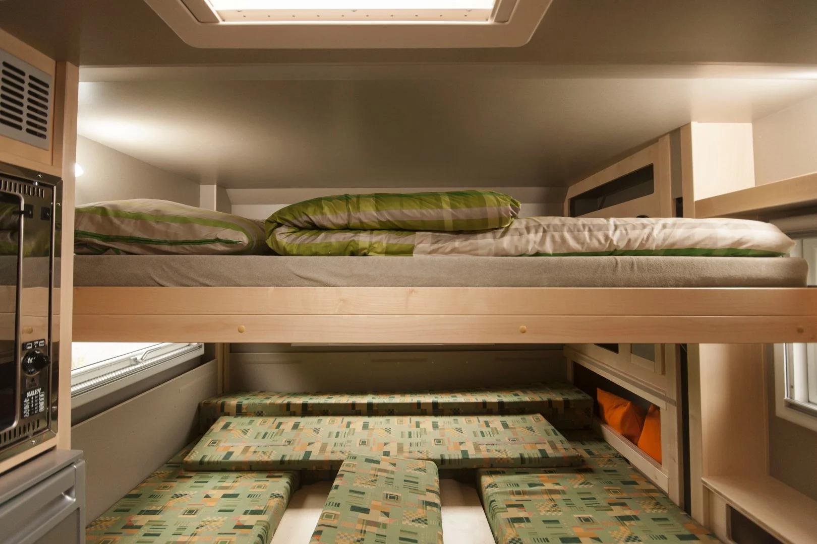 No need to make the bed in the morning, just raise it out of the way