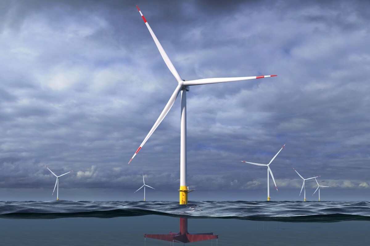 Ge Designs Massive Floating Turbine To Take Wind Energy Into Deep Water New Design Wind Turbine 2022