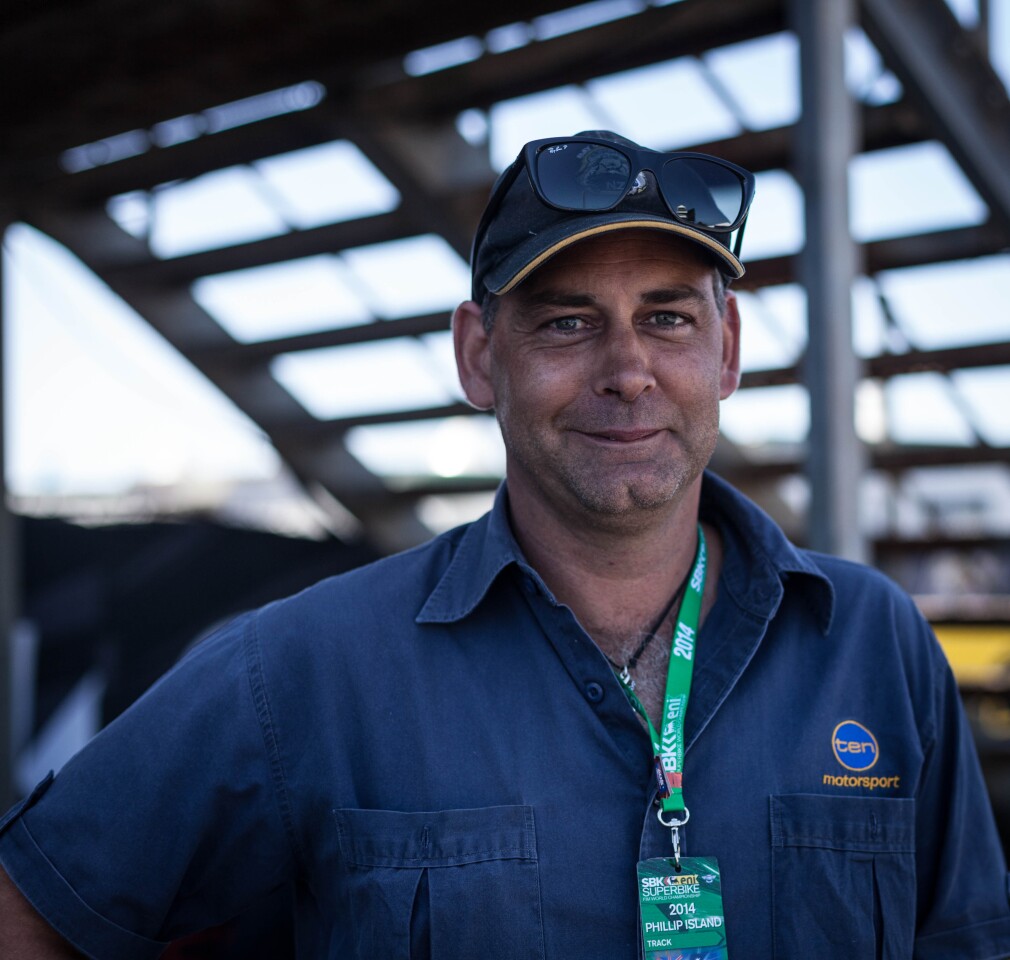 Paul Council, senior rig manager for Channel 10 Australia