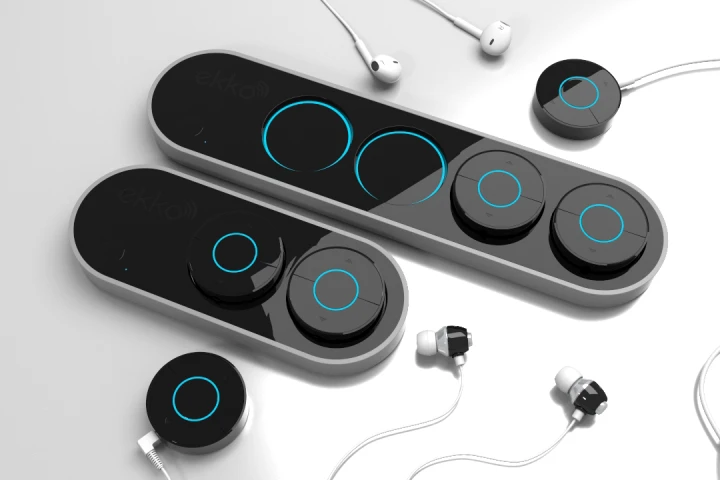 The ekko streaming hi-fi hub allows up to 10 listeners to share a single audio source