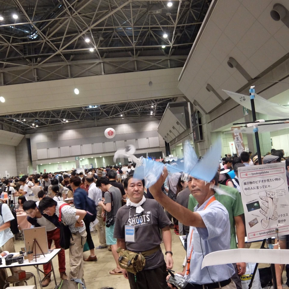 Mayoneko's six-wing creation being launched