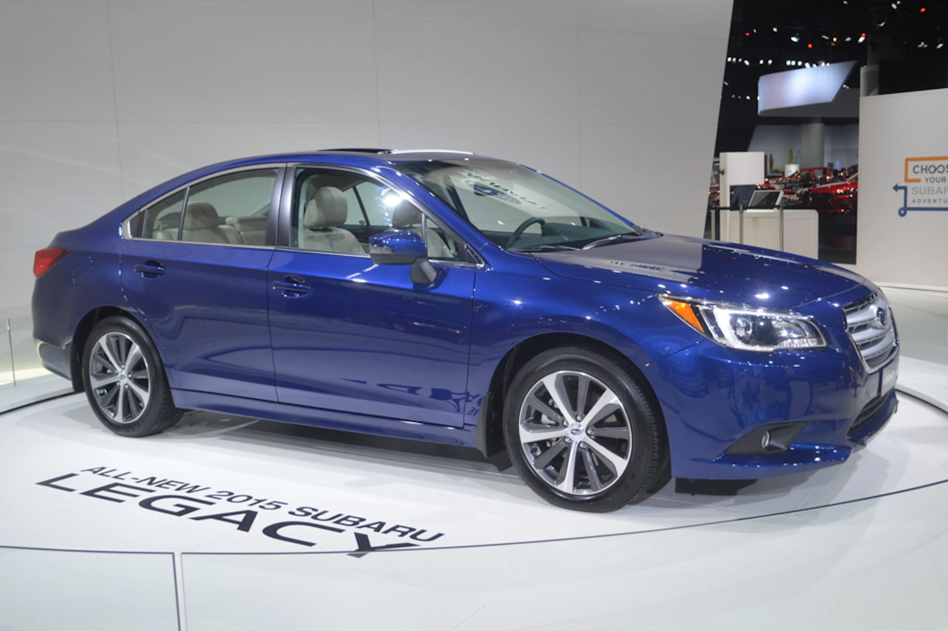 All-new 2015 Subaru Legacy (Photo: C.C. Weiss/Gizmag.com)