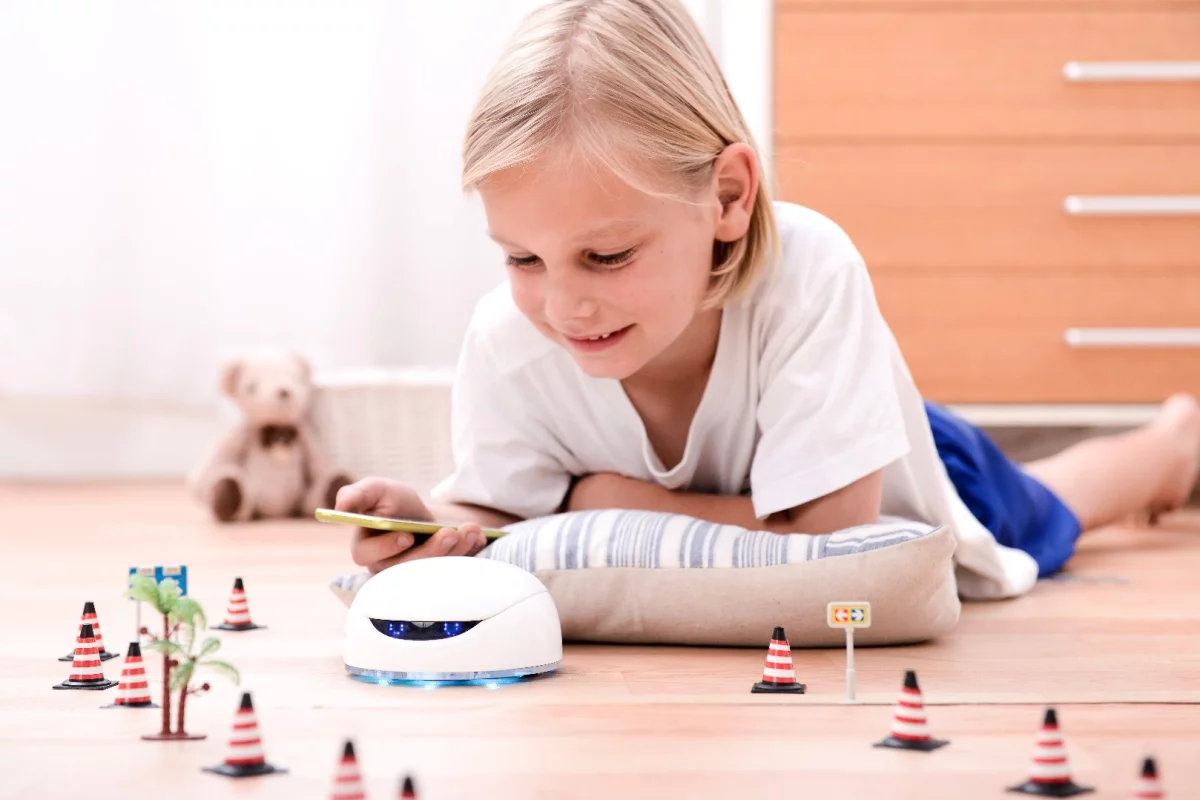 Vortex is an interactive robot toy which aims to be fun for children to play with, while teaching them to program