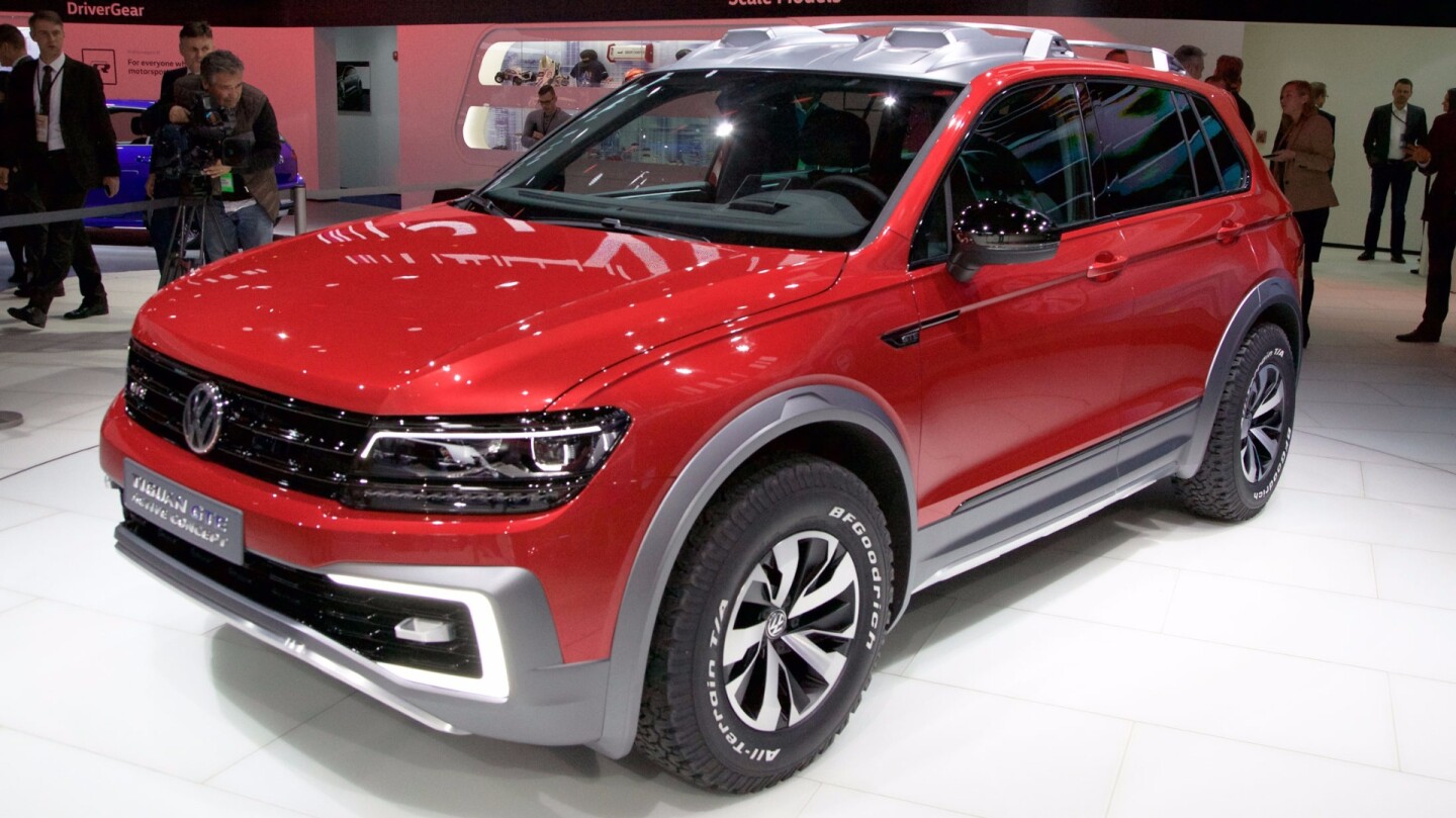 The Tiguan GTE Active Concept is a completely redeveloped second-generation vehicle