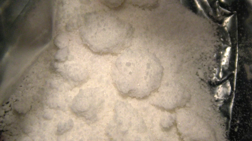 A modified form of MDMA (pictured here in powder form) has potential as a potent cancer treatment