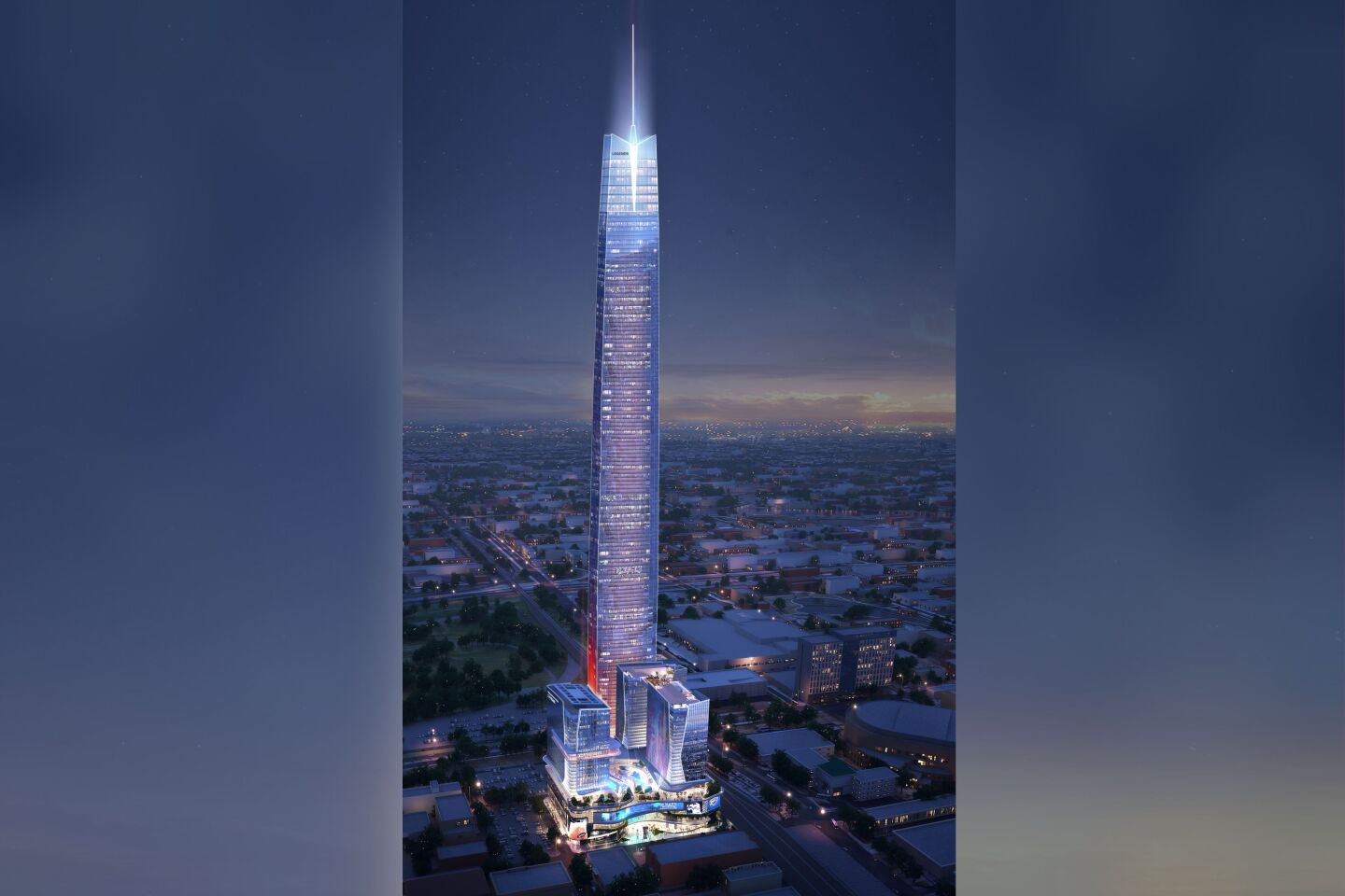 USA's tallest building approved for Oklahoma City