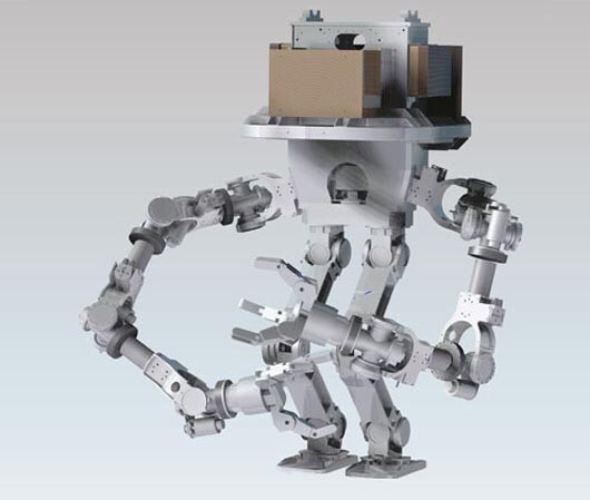This robot, developed by Schaft Inc, is one of several new robots that will compete in the DARPA Robotics Challenge