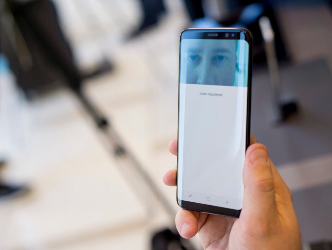 Iris scanning is much faster than it was in the defunct Note 7