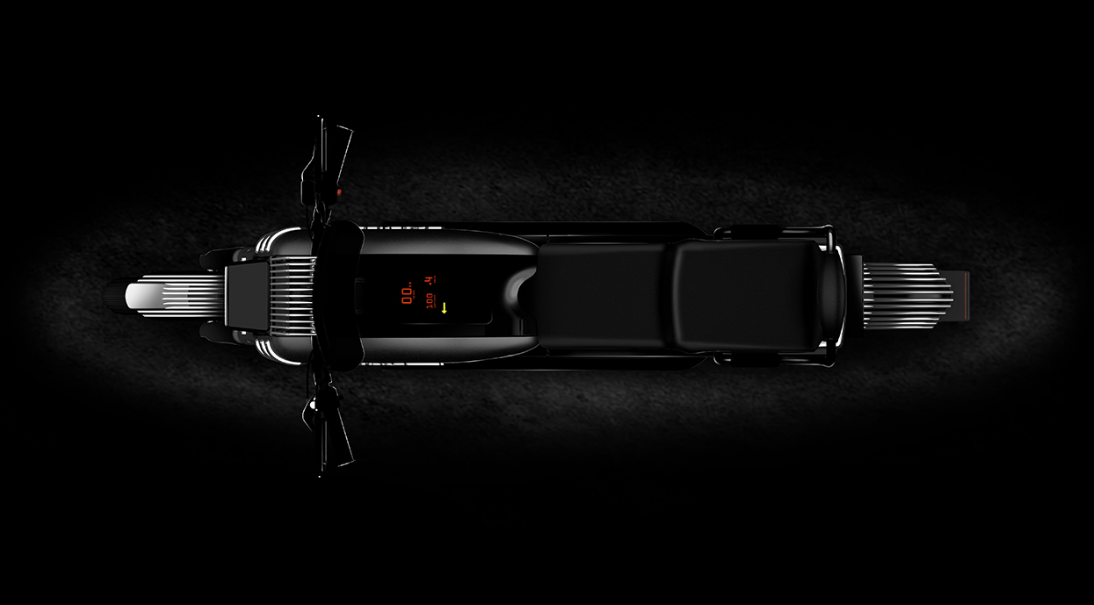 The Blacksmith B2 features digital gauges on the tank