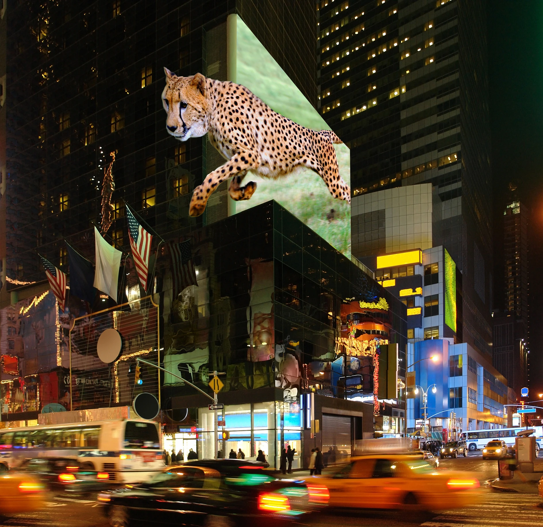 A new kind of 3D display designed for large-scale displays sends beams of light directly to the viewers’ eyes (Image: TriLite)