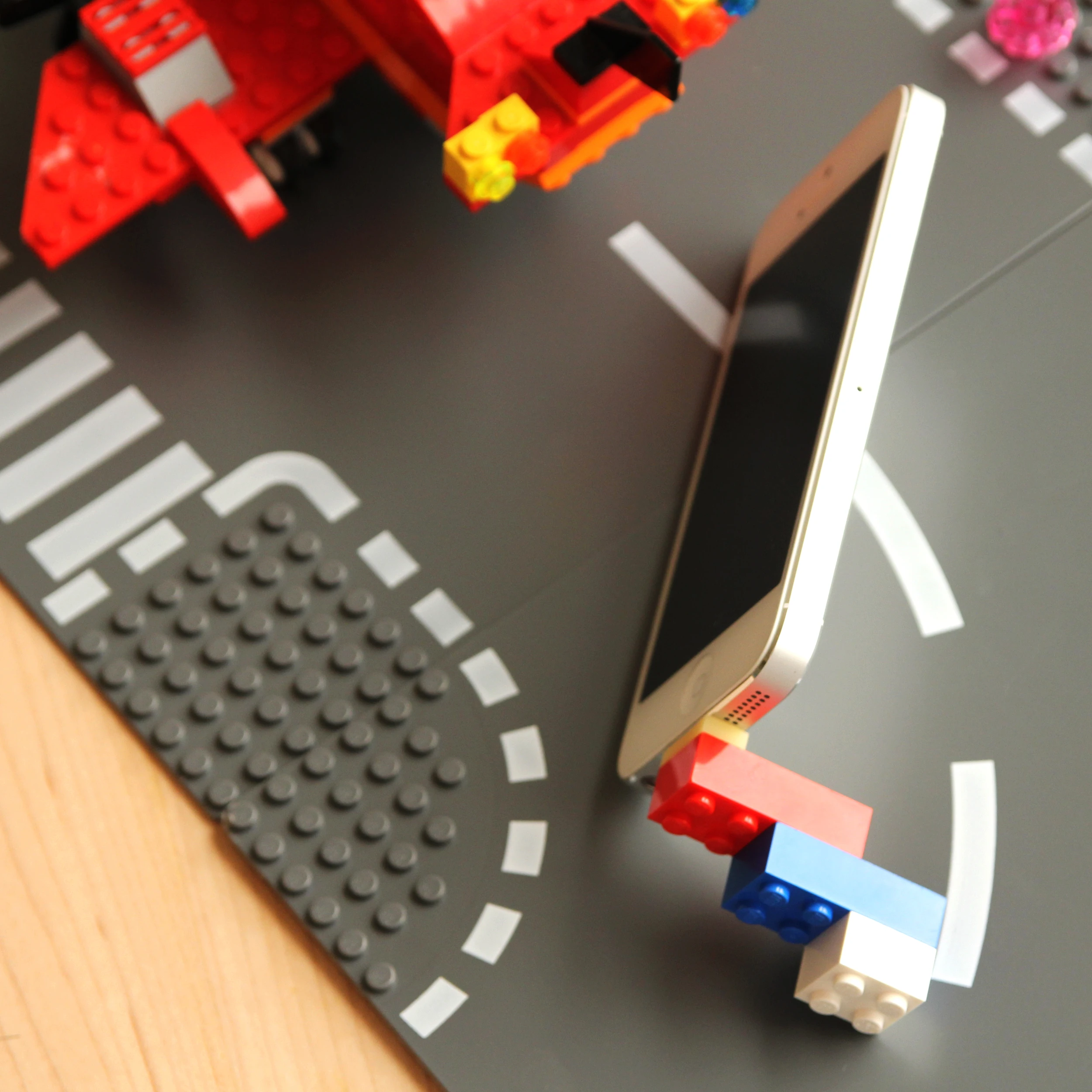 KB's Brick Lightning Cap which will connect Lightning iPhones and iPads to standard Lego bricks