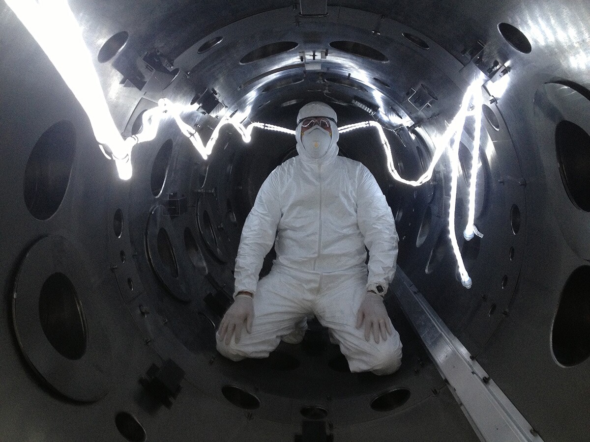 A look inside the plasma generator