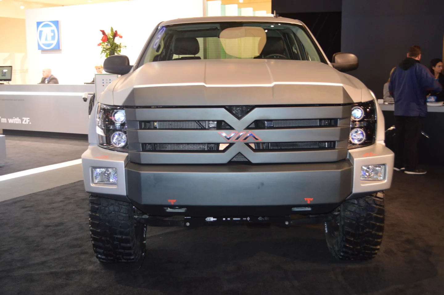 VIA Motors debuts the XTRUX concept at the 2013 North American International Auto Show