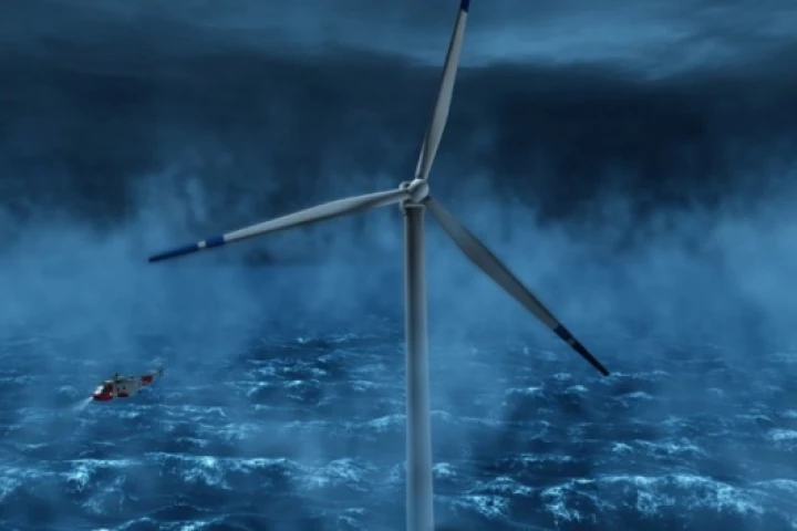 Plans unveiled for 2.3MW offshore floating wind turbinePhoto: StatoilHydro
