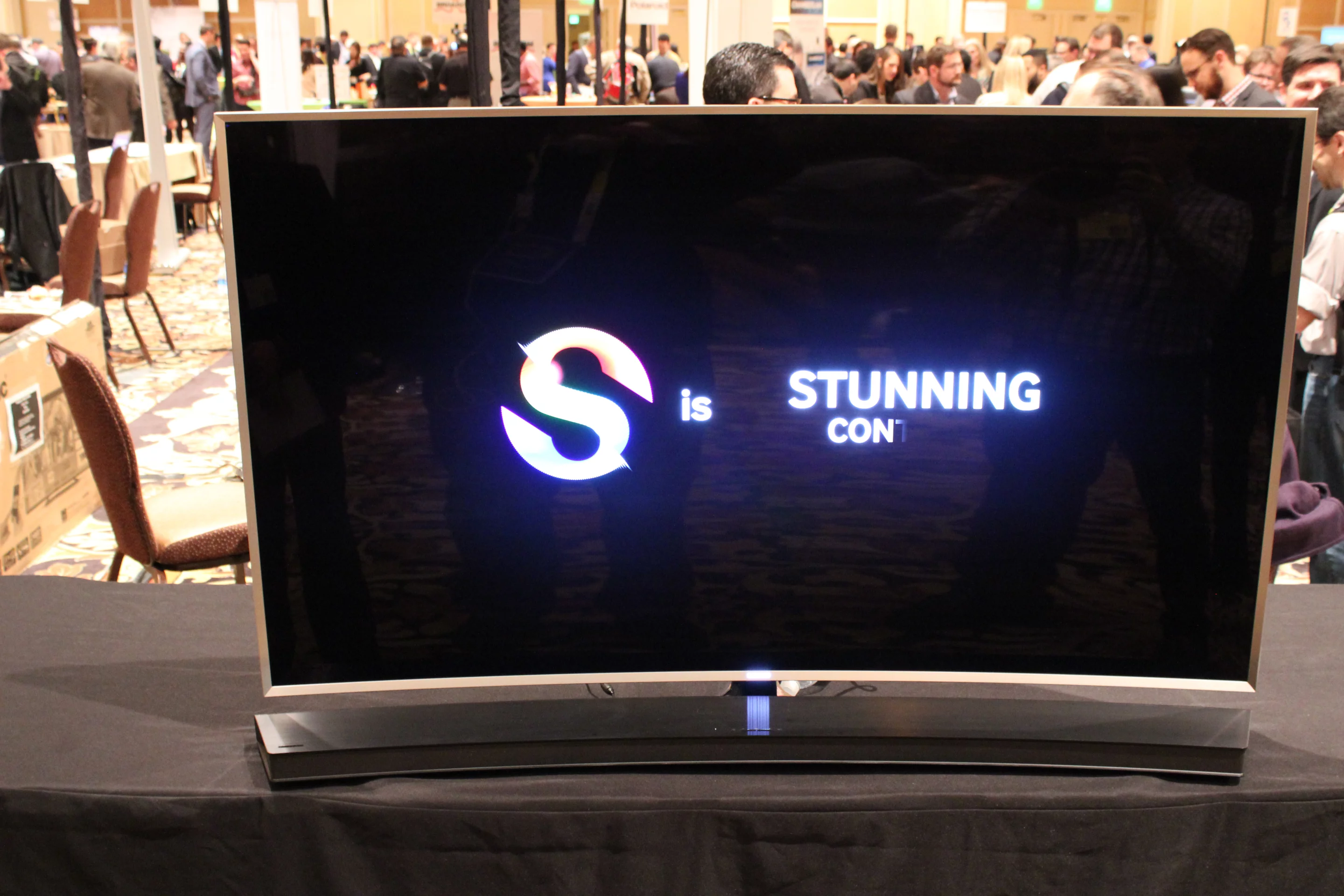 Samsung's SUHD – the "S" is for stunning ... among other things (Photo Will Shanklin/Gizmag.com)