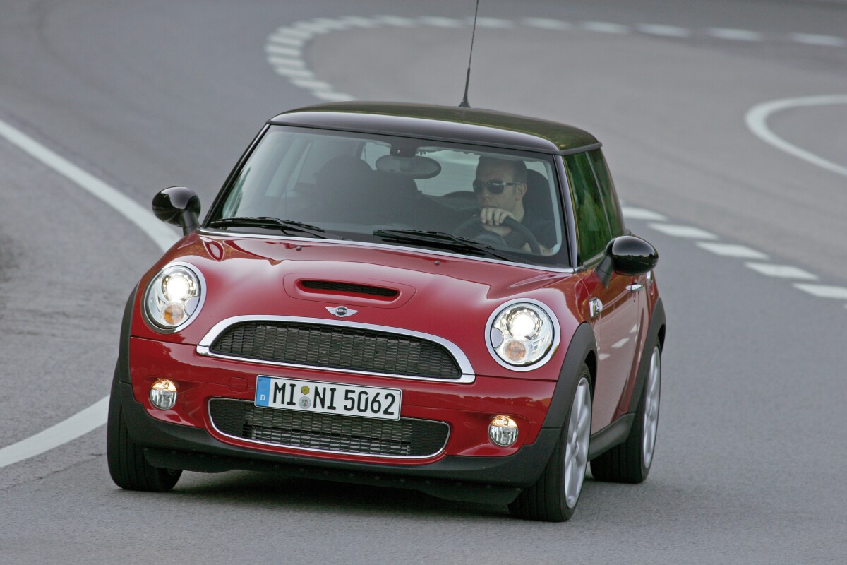 The bulldog-inspired Mini Cooper