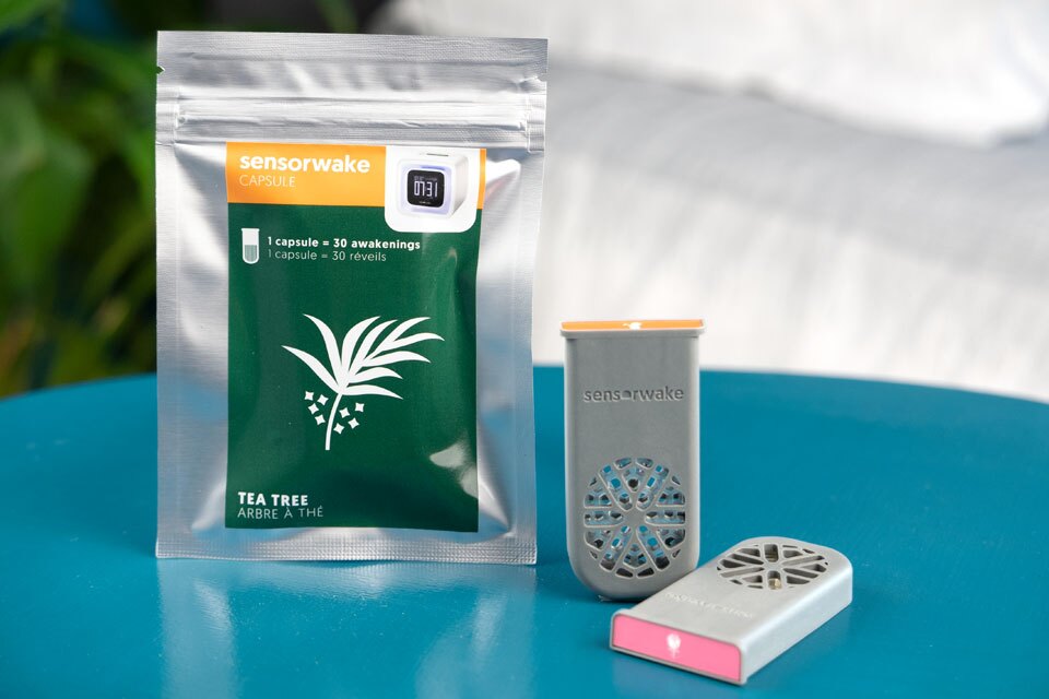 Over 10 new scents are currently available for the SensorWake Trio