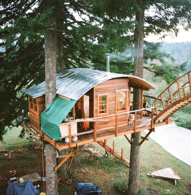 Cinder Cone is based on a rural plot in Skamania County, Washington